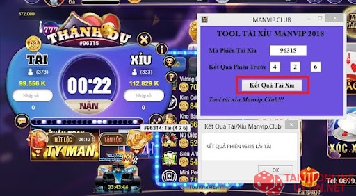 Tool Man Vip - Hỗ trợ chơi tài xỉu online